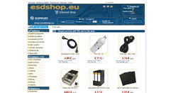 Desktop Screenshot of esdshop.eu