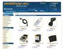 Tablet Screenshot of esdshop.eu